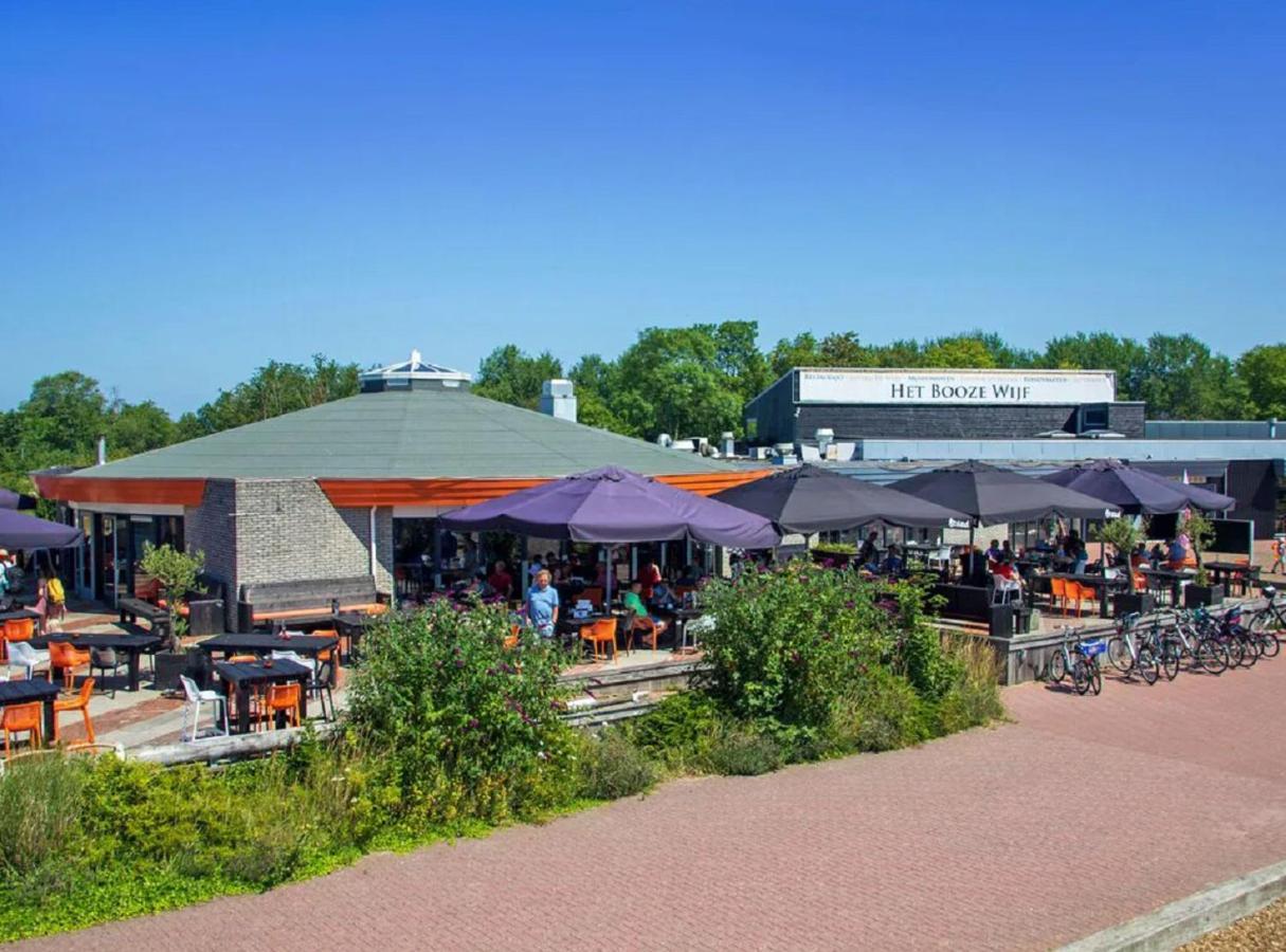 Chalet Op Camping Lauwersoog Met 3 Slaapkamers En Vaatwasser - Joycasa المظهر الخارجي الصورة